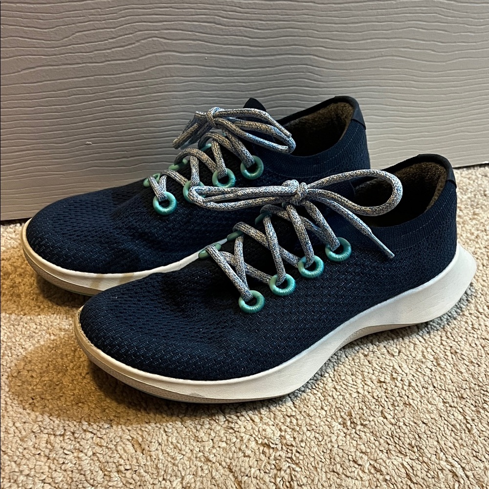 Navy Blue Allbirds Tree Dasher